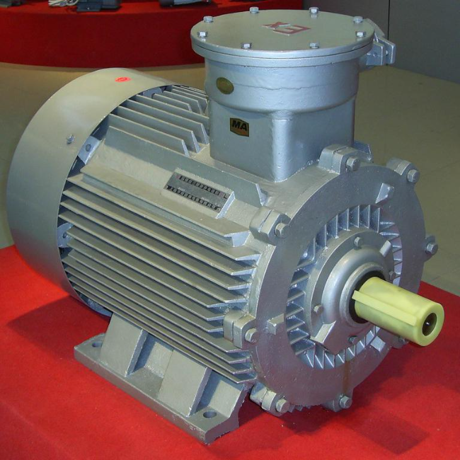 YE3-90S-6防爆电机45°角实拍